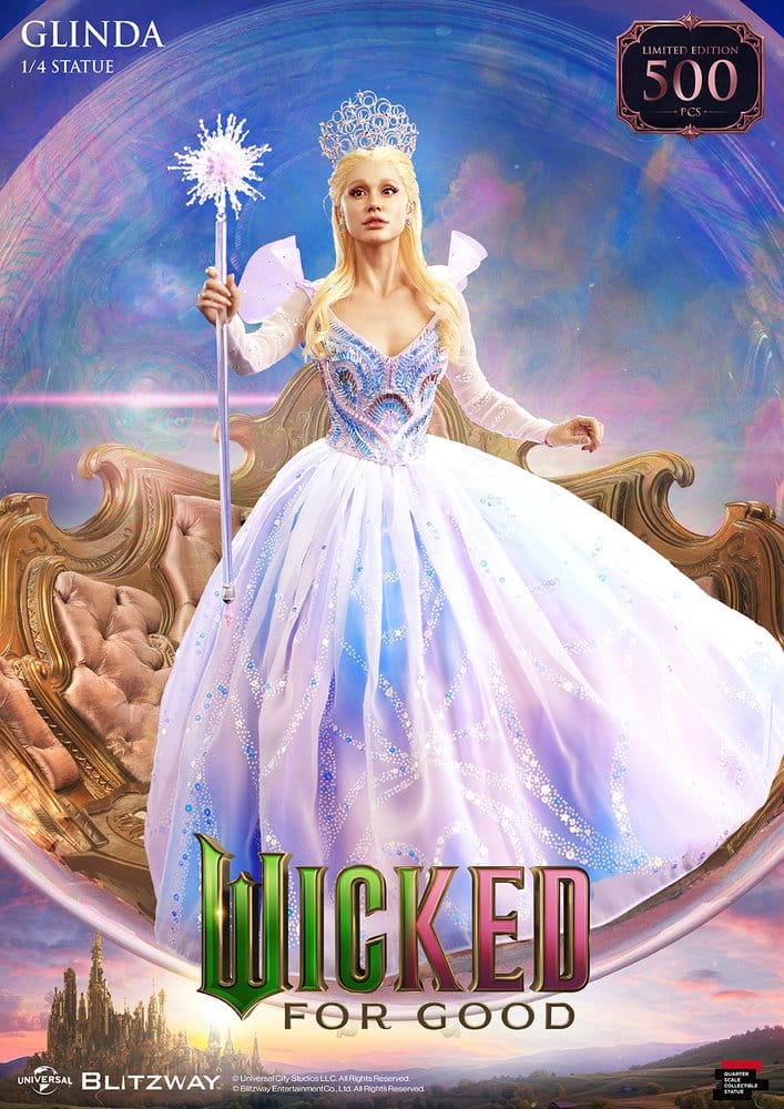 Wicked: Parte II Superb Scale Estatueta 1/4 Glinda 52 cm