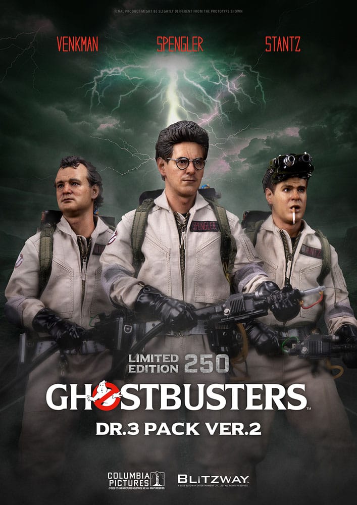 Los Cazafantasmas Pack de 3 Figuras Premium UMS 1/6 Venkman, Stantz, Spengler Ver. 2 31 cm