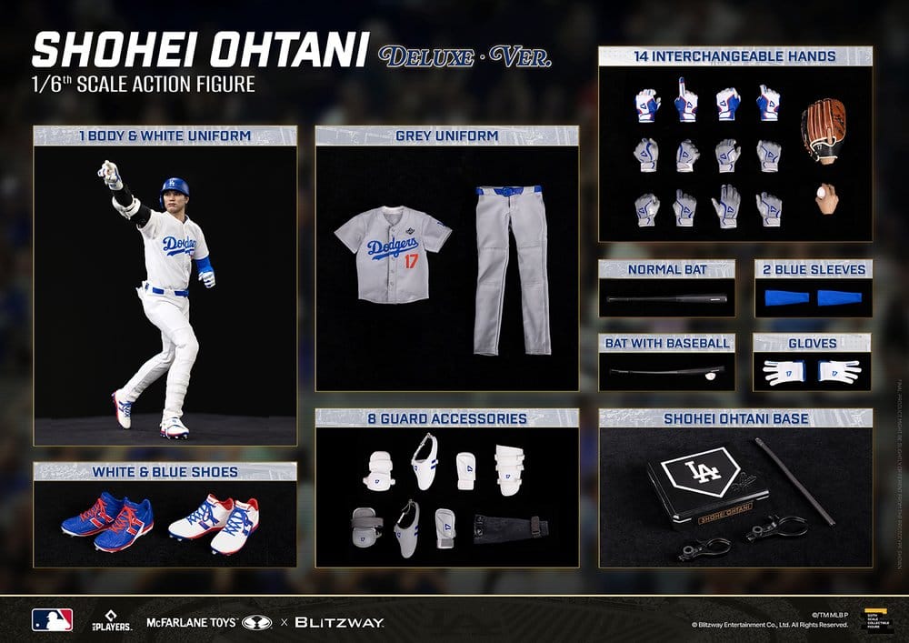 Major League Baseball Premium UMS Figura 1/6 Ohtani Shohei (DX Ver.) 35 cm