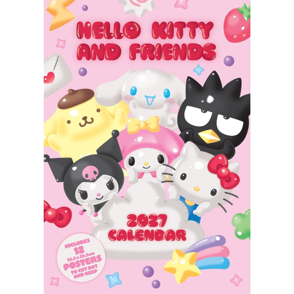 Hello Kitty Calendario Póster A3 2027 Frikytopia
