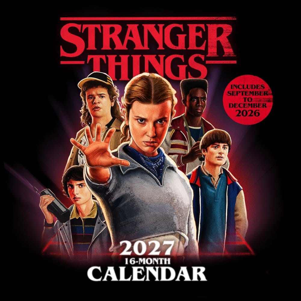 Stranger Things Calendario 2027 30 x 30 cm Frikytopia