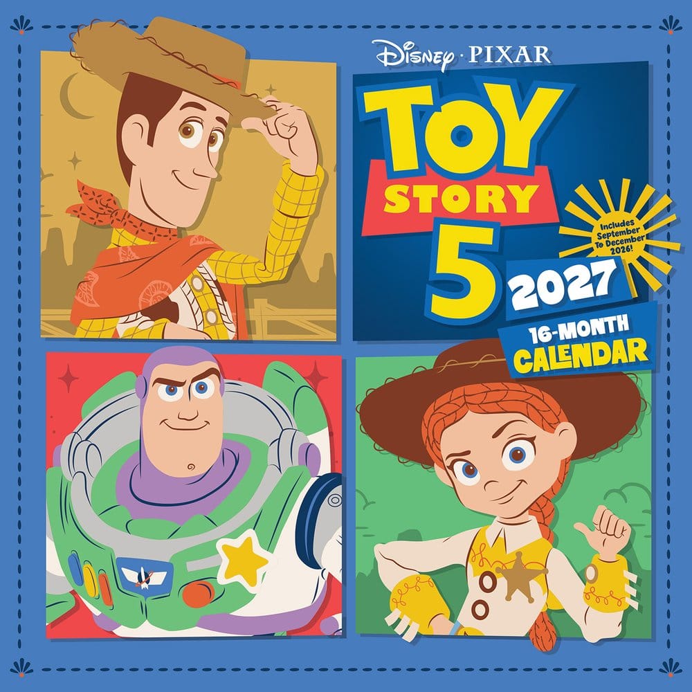 Toy Story Calendario 2027 30 x 30 cm