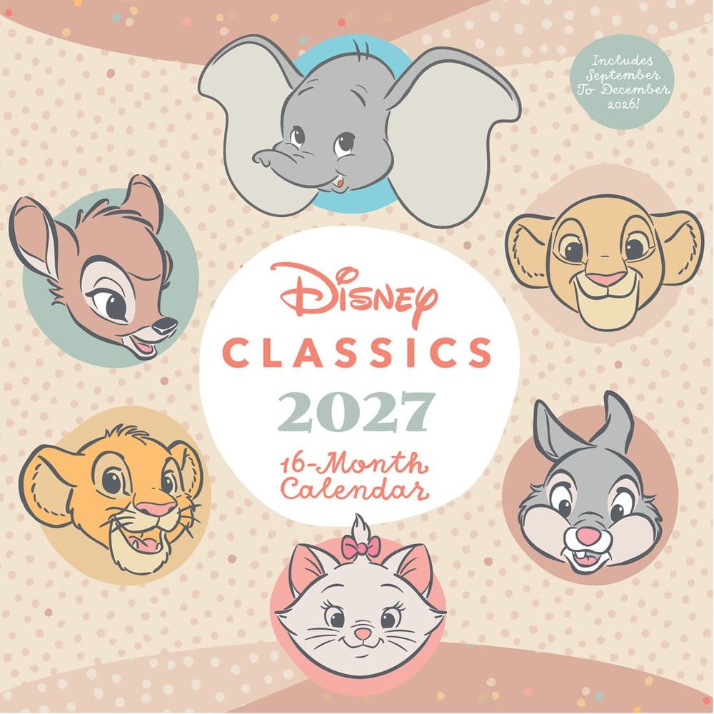 Disney Classics Calendario Treasured Memories 2027 30 x 30 cm