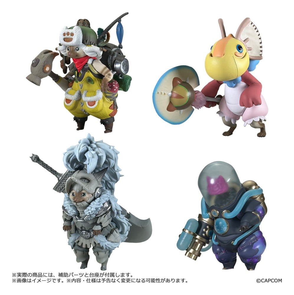 Monster Hunter Standard Model Plus Figura Mini Palico Collection Vol. 1 Blind Box Surtido (4) Frikytopia