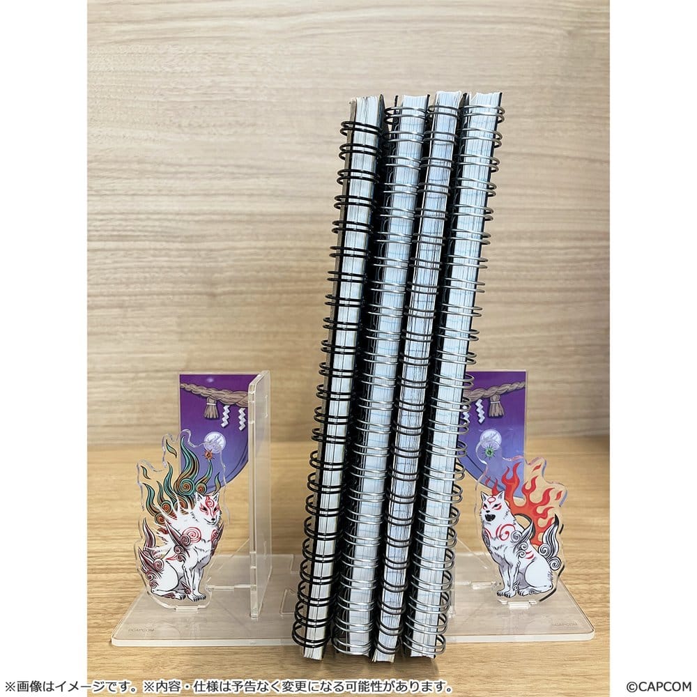 Okami 20th Anniversary Reprint Art Project Sujetalibros Acrílicos 14 cm