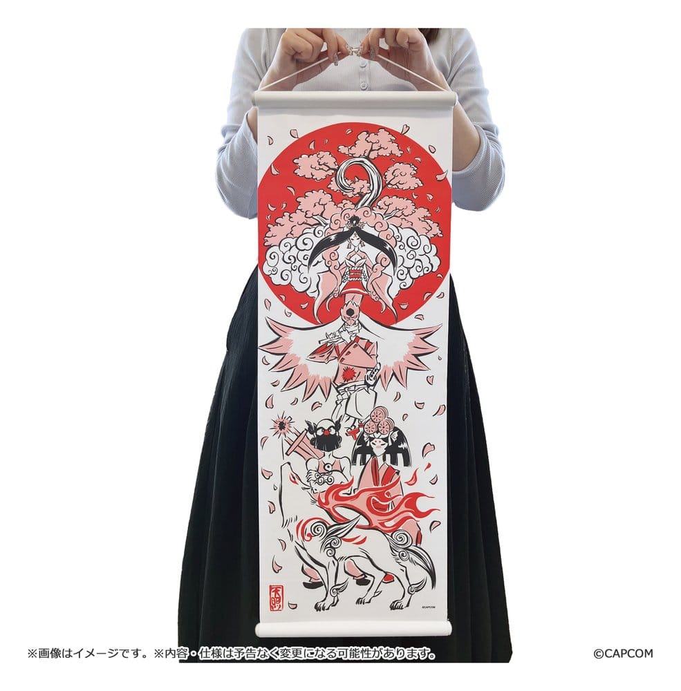 Okami 20th Anniversary Reprint Art Project Tapiz Spring 74 x 28 x 2 cm