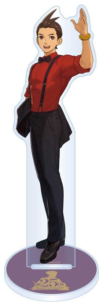 Ace Attorney 25th Anniversary Suporte acrílico Apollo Justice Main Visual 13–15 cm Frikytopia