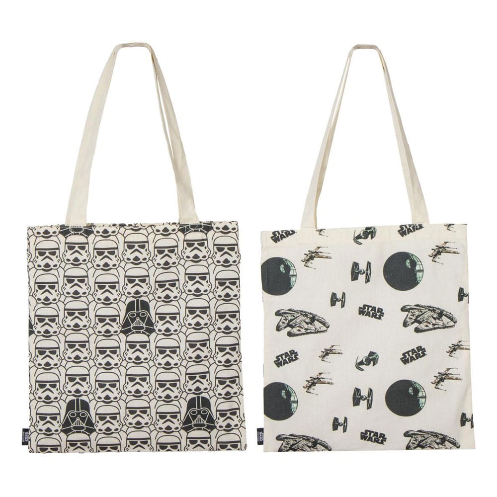 Star Wars Pack de 2 Bolsos Space Ships & Stormtrooper Frikytopia