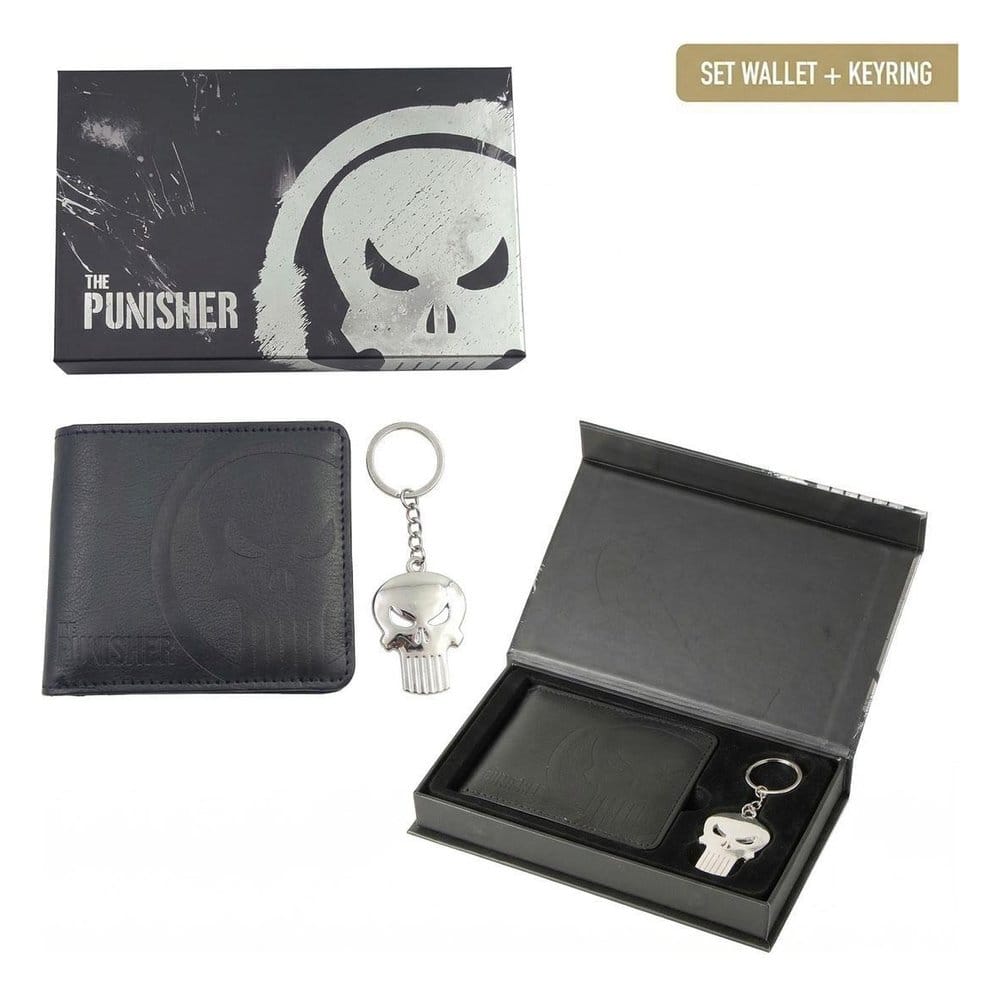 Marvel Monedero Set de regalo Punisher Frikytopia