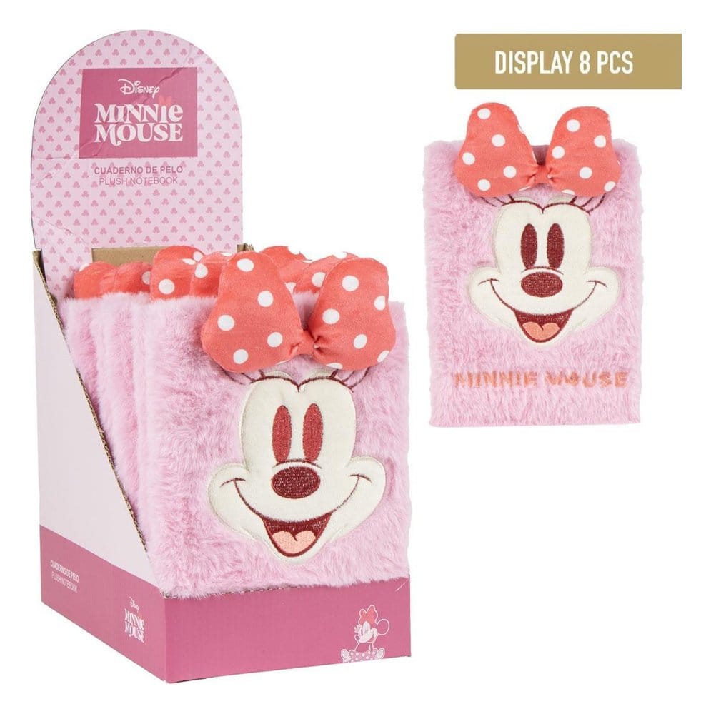 Disney Cuaderno de Peluche Minnie Mouse Expositor (8)