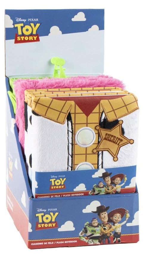 Toy Story Cuaderno de Peluche Expositor (8)