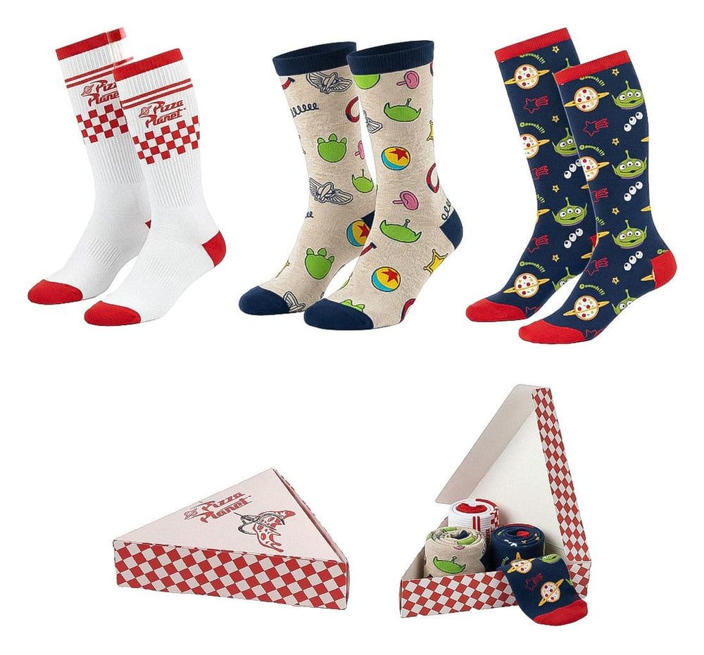 Toy Story Calcetines pack de 3 38-45 Frikytopia