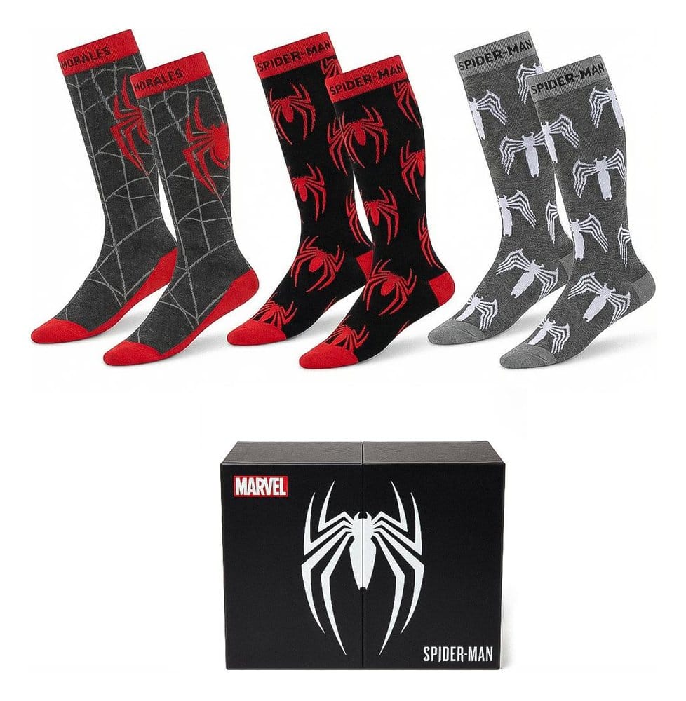 Marvel Calcetines Pack de 3 Spider-Man 38-45 Frikytopia