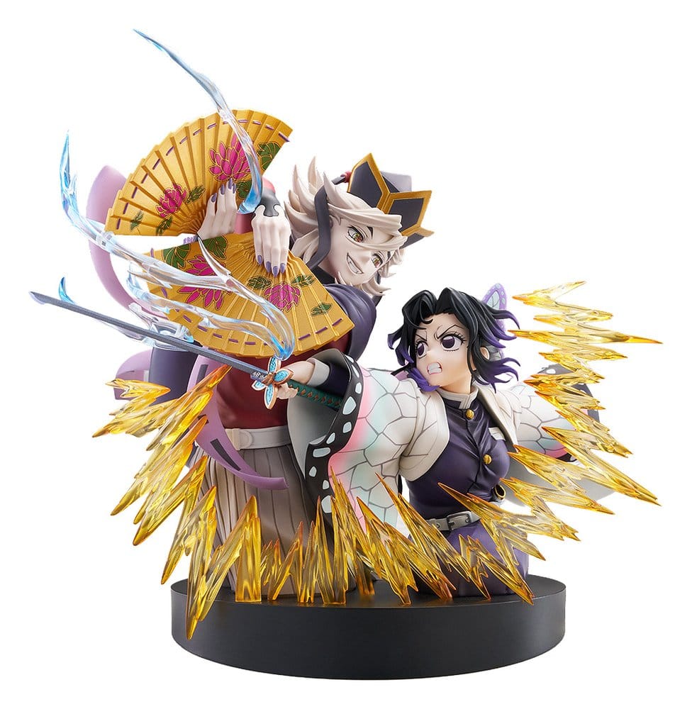 Demon Slayer: Kimetsu no Yaiba Pack de 2 Figuras PVC Shinobu Kocho & Doma 18 cm Frikytopia