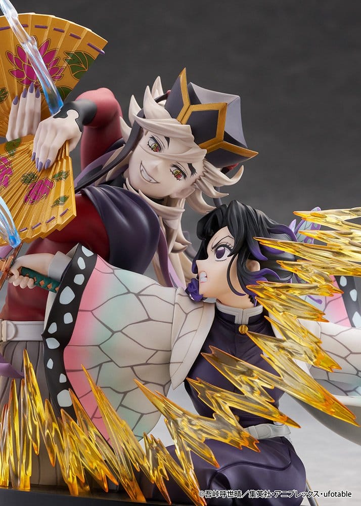 Demon Slayer: Kimetsu no Yaiba Pack de 2 Figuras PVC Shinobu Kocho & Doma 18 cm