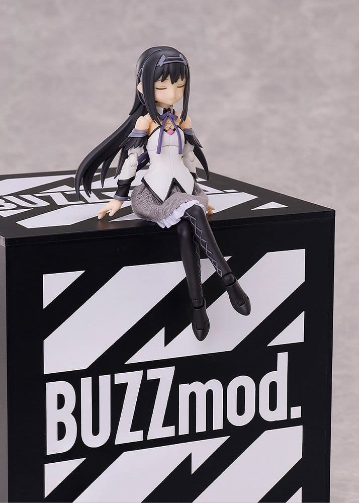 Puella Magi Madoka Magica the Movie -Walpurgisnacht: Rising- BUZZmod. Figura 1/12 Homura Akemi 14 cm