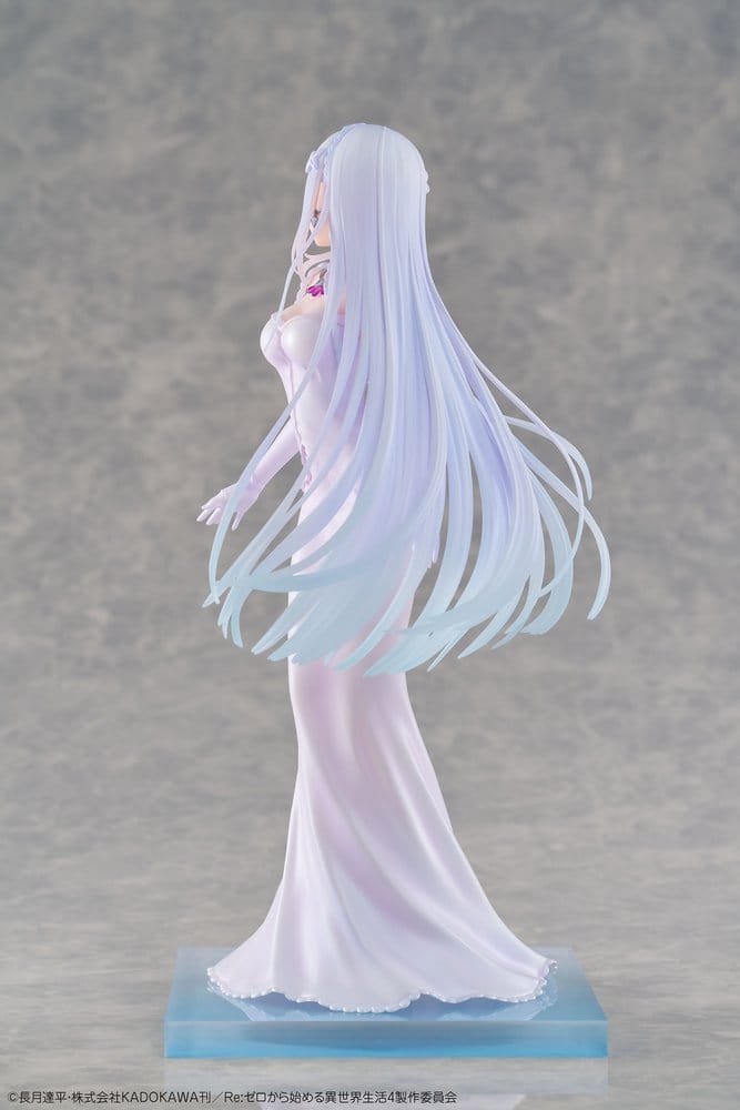 Re:ZERO -Starting Life in Another World- Figura PVC 1/7 Emilia Wedding dress Ver. 24 cm