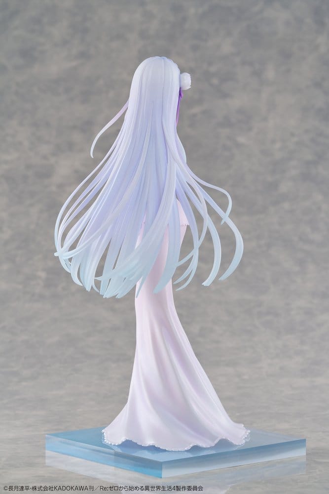 Re:ZERO -Starting Life in Another World- Figura PVC 1/7 Emilia Wedding dress Ver. 24 cm
