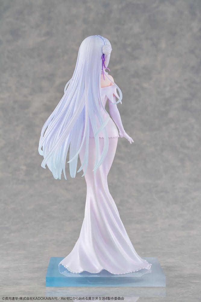 Re:ZERO -Starting Life in Another World- Figura PVC 1/7 Emilia Wedding dress Ver. 24 cm