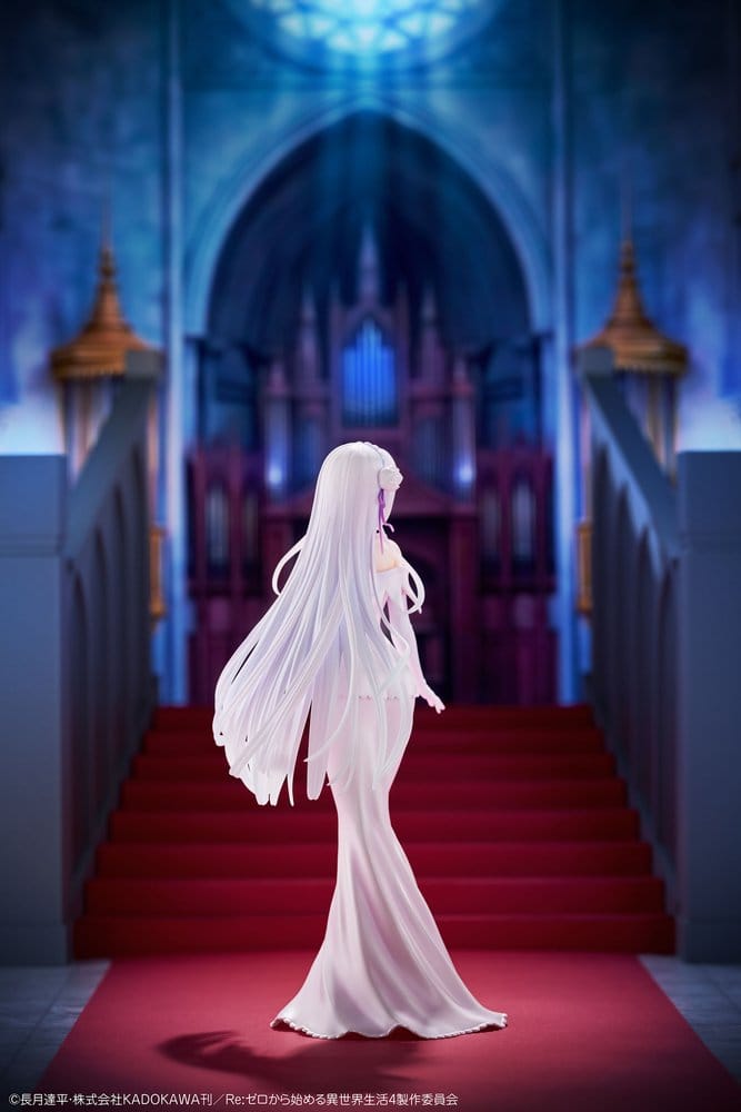 Re:ZERO -Starting Life in Another World- Figura PVC 1/7 Emilia Wedding dress Ver. 24 cm