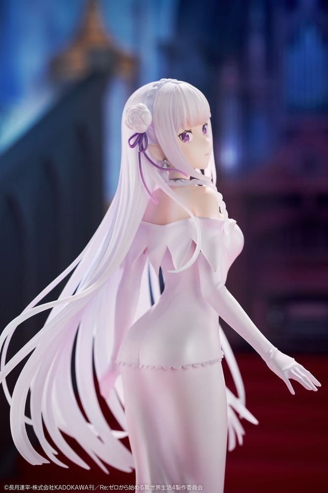 Re:ZERO -Starting Life in Another World- Figura PVC 1/7 Emilia Wedding dress Ver. 24 cm