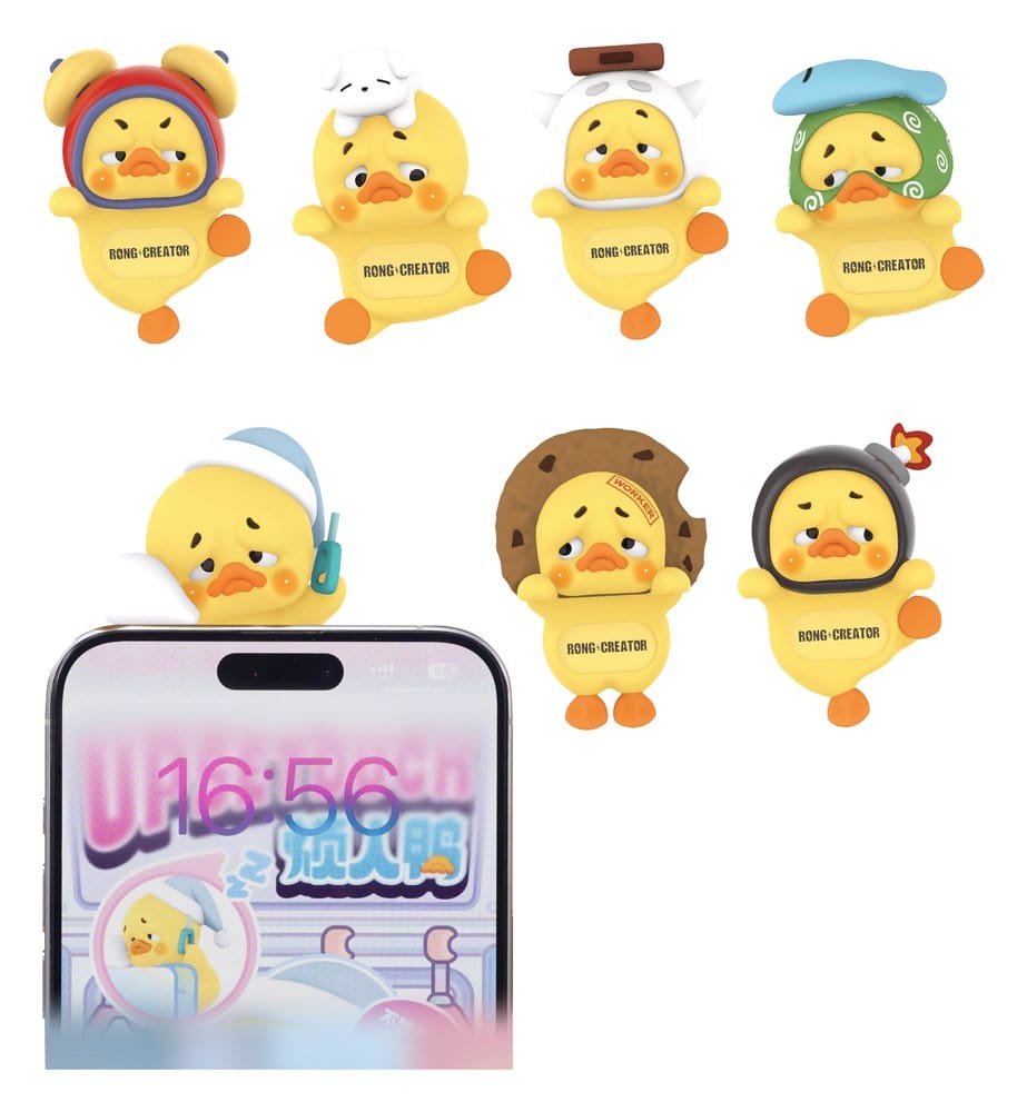Upset Duck: Status Display Duck Blind Box figura 5 cm Display (6) Frikytopia