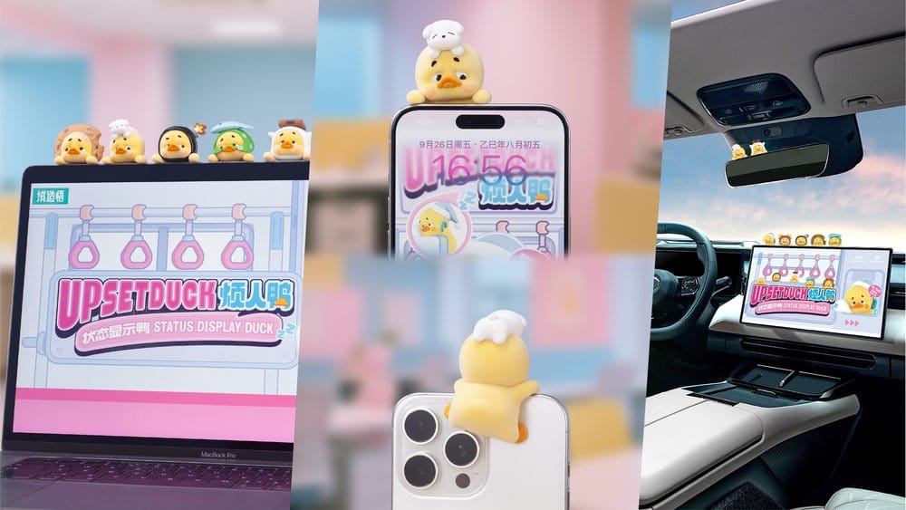 Upset Duck: Status Display Duck Blind Box figura 5 cm Display (6)