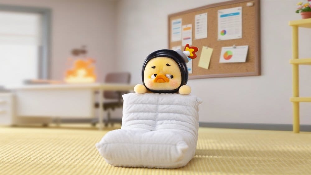Upset Duck: Status Display Duck Blind Box figura 5 cm Display (6)