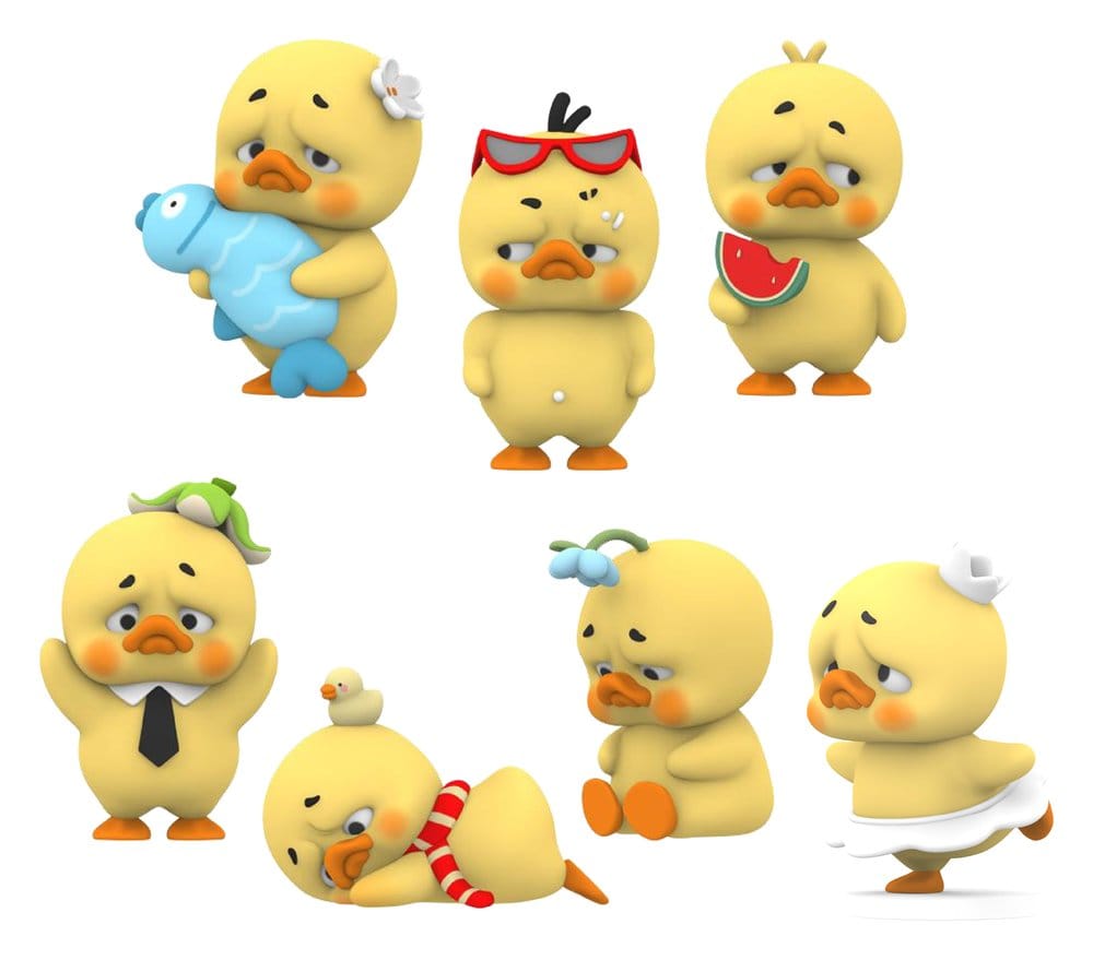 Upset Duck: Stop the Spiral Duck Blind Box Figura 10 cm Display (6)