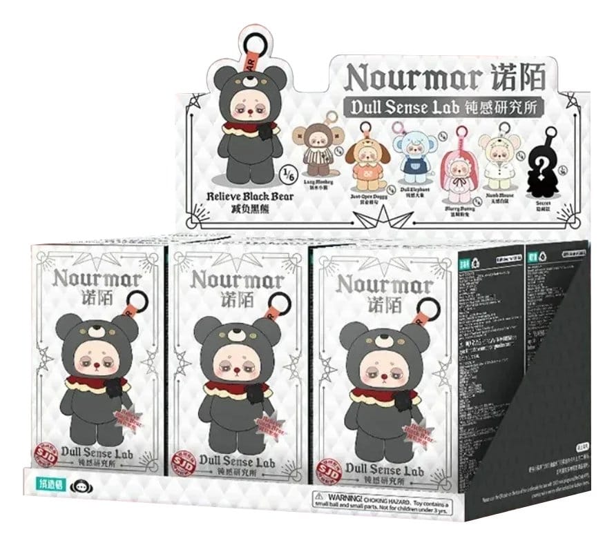 Nourmar: Dull Sense Lab Blind Box Llavero 16 cm Display (6)