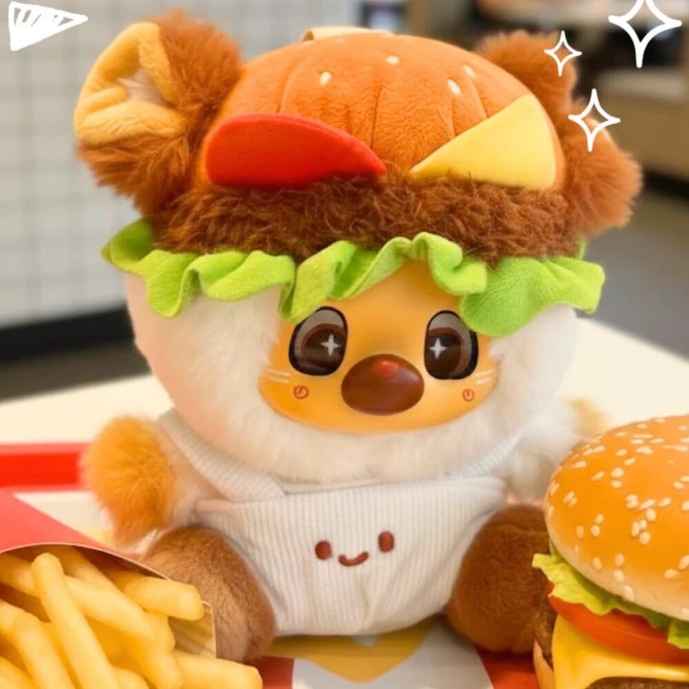 Jayshoo Llaveros de peluche One Bite no End 12 cm Blind Box Display (6)