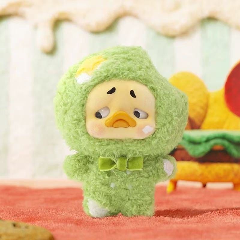 Mini Upset Duck Llaveros de peluche Wish List Duck 12 cm Blind Box Display (6)