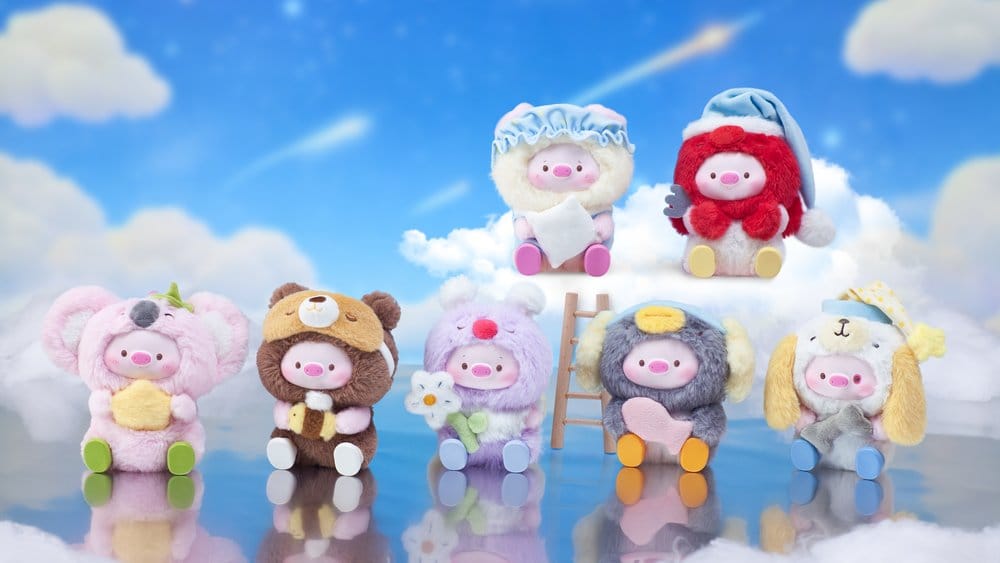 GeeGeePig: Pajamas Lullabies Blind Box Llavero 16 cm Display (6) Frikytopia