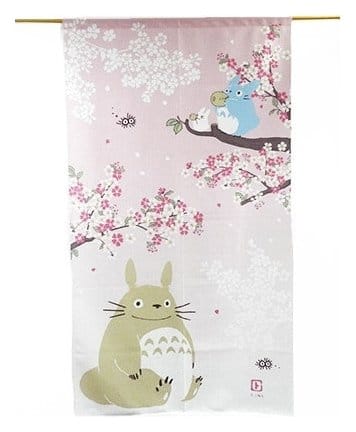 O Meu Vizinho Totoro Cortinas Totoro Sakura