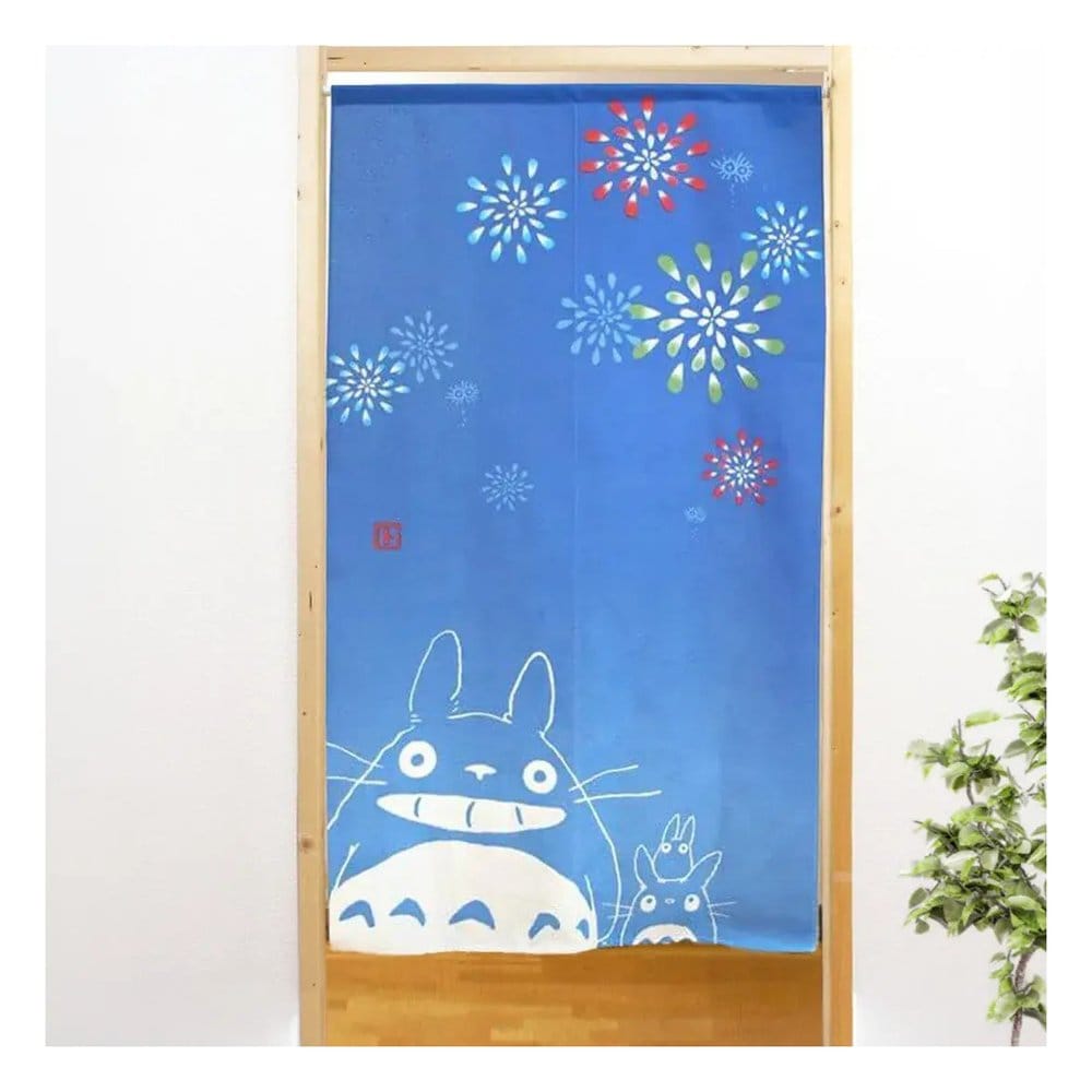 O Meu Vizinho Totoro Cortinas Noren Summer memories