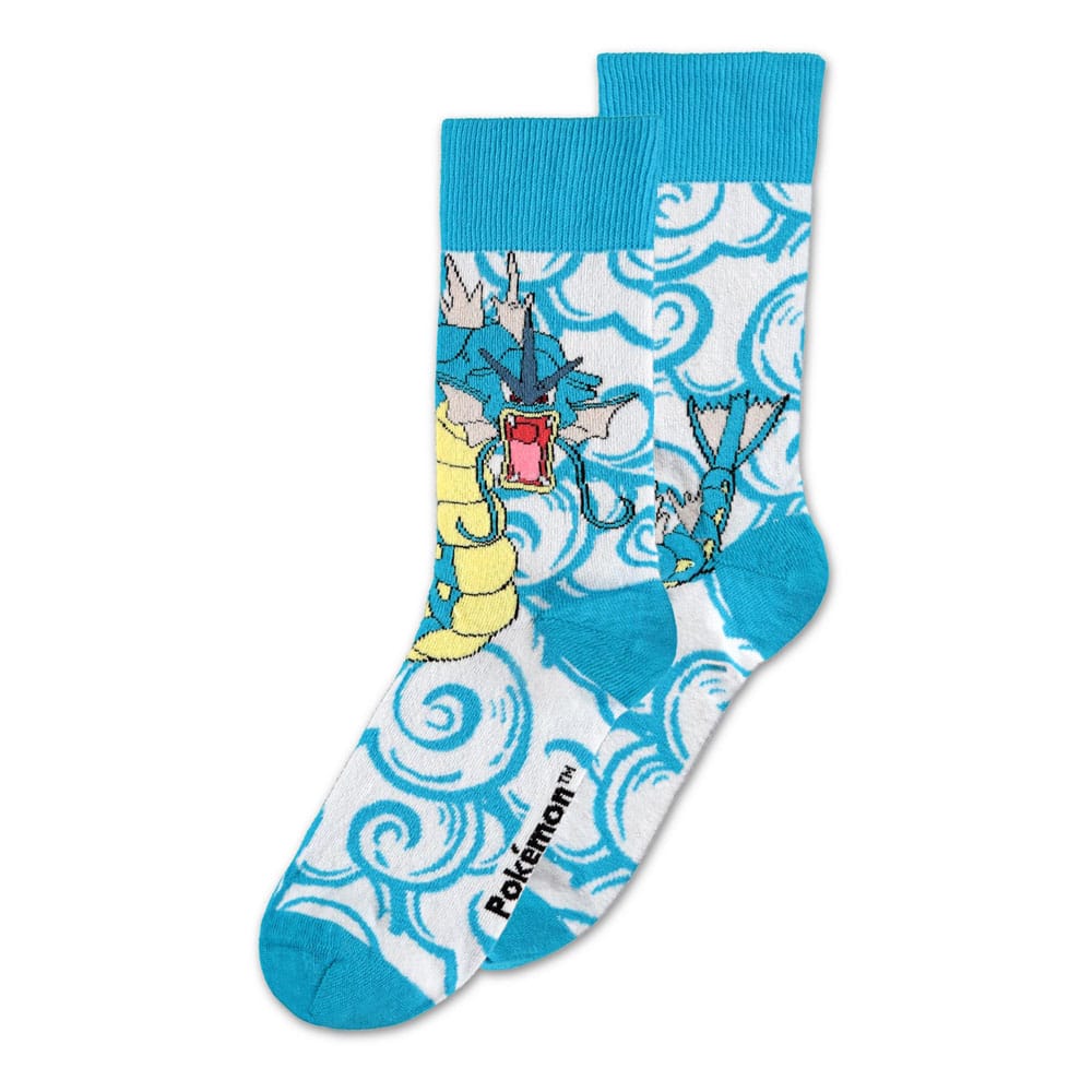 Pokémon Pack de 3 Pares de Calcetines Crew 43-46