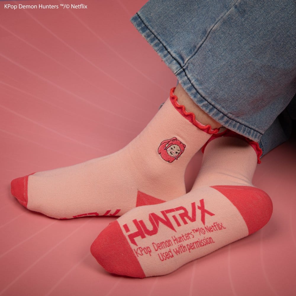 Las guerreras K-pop Juego de 3 Calcetines HUNTR/X