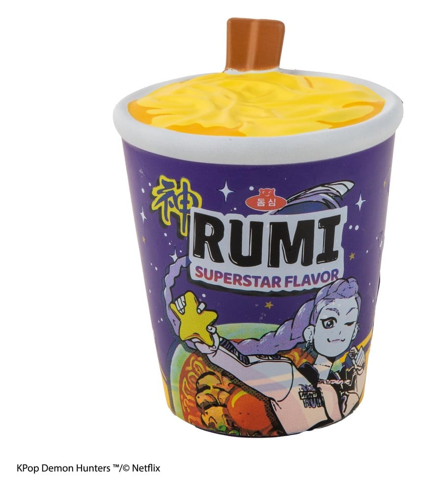 Las guerreras K-pop Figura Antiestrés Squishy Rumi Superstar Flavor Noodles