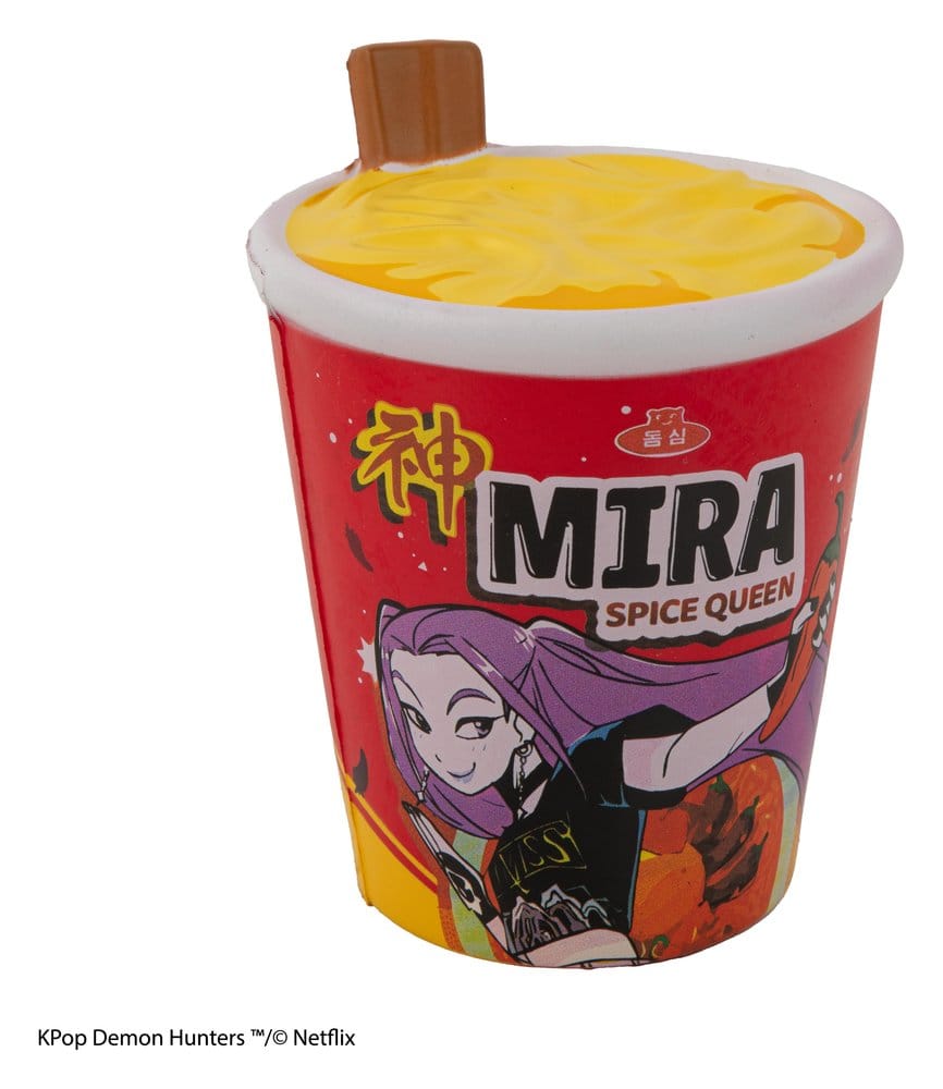 Las guerreras K-pop Figura Antiestrés Squishy Mira Spice Queen Noodles