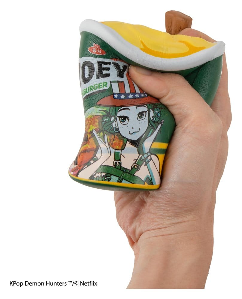 Las guerreras K-pop Figura Antiestrés Squishy Zoey Hamburger Noodles