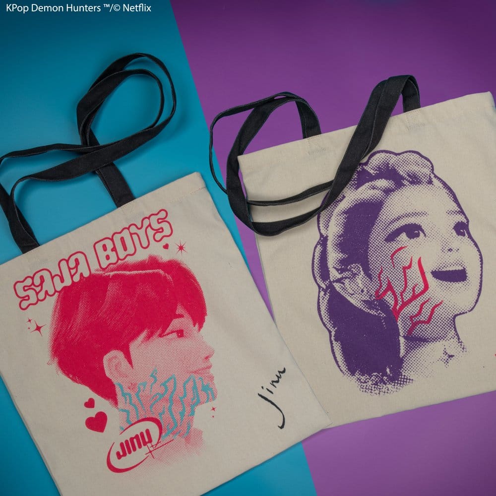As Guerreiras K-pop Bolsa de Tela Rumi & Jinu