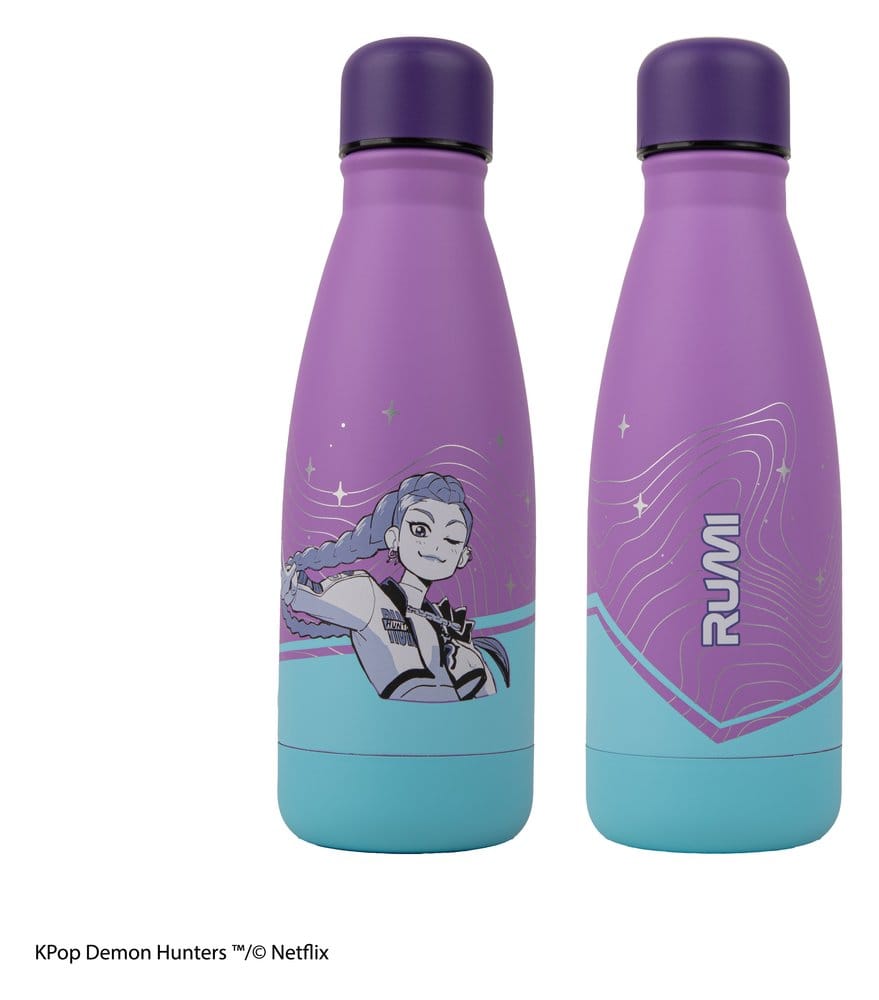 Mini botella cinereplicas kpop demon hunters rumi 500ml