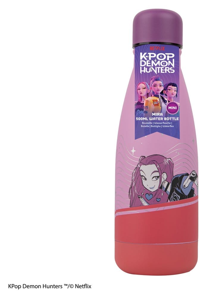 Mini botella cinereplicas kpop demon hunters mira 500ml