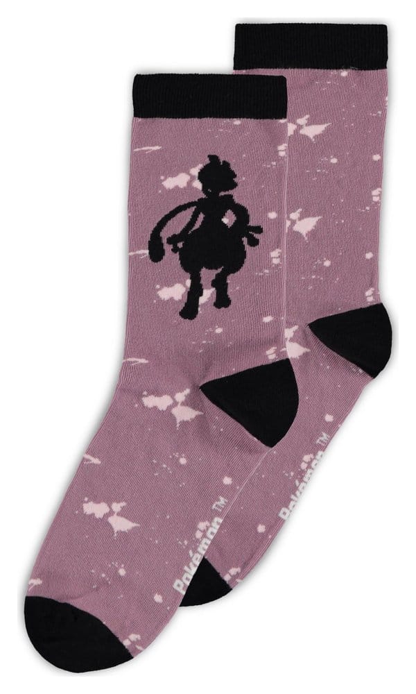 Pokémon Pack de 3 Pares de Calcetines Crew 43-46