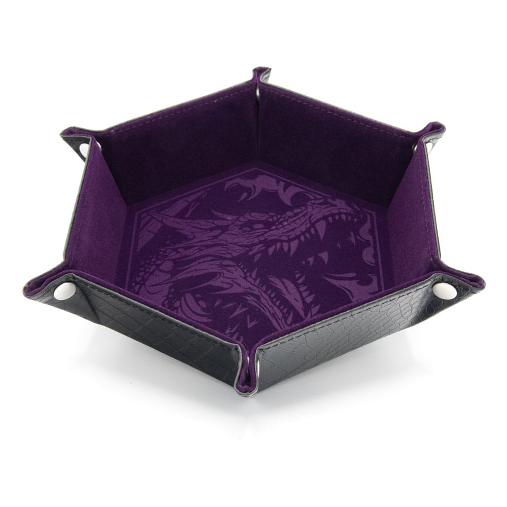 CritStones Bandeja plegable para dados Dragon Skin Edition Purple Frikytopia