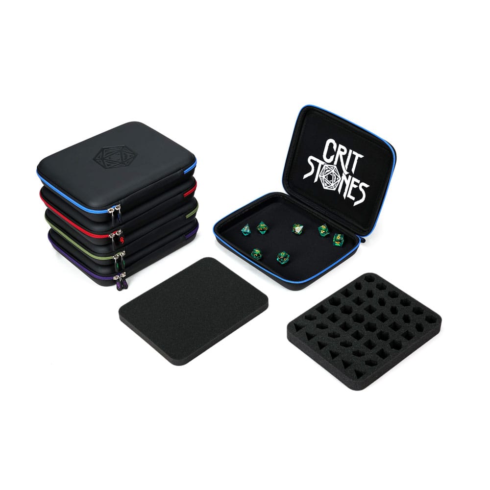 CritStones Caja de dados Arcanum Azul Frikytopia