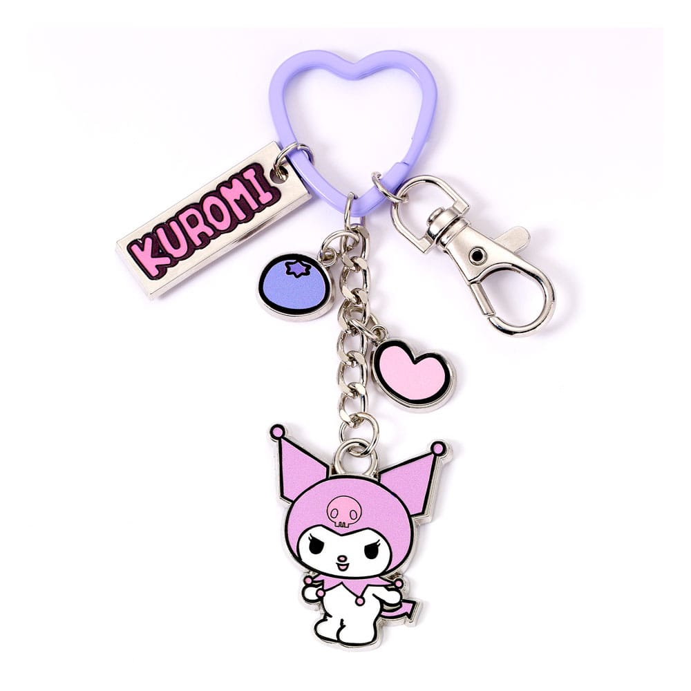 Hello Kitty Llavero con colgantes Kuromi 15 cm Frikytopia
