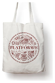Harry Potter Bolsa Andén 9 3/4 de algodón