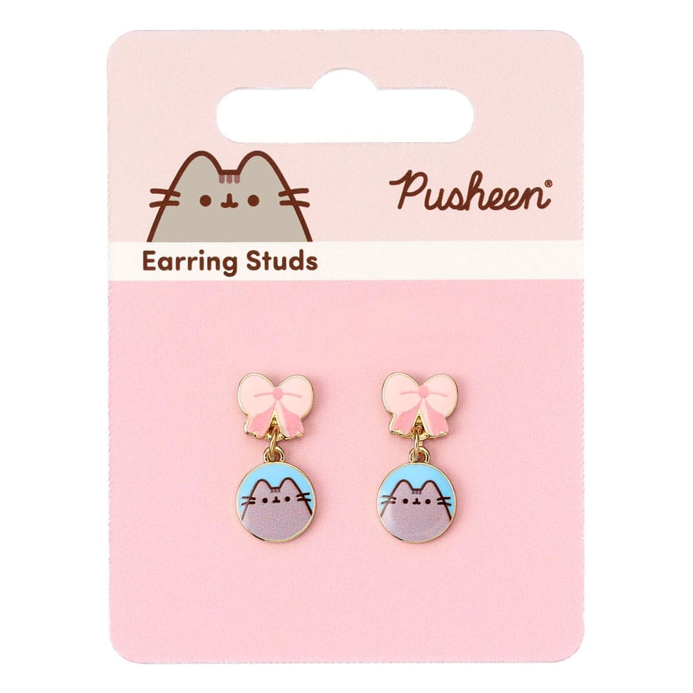 Pendientes Lazos Pusheen