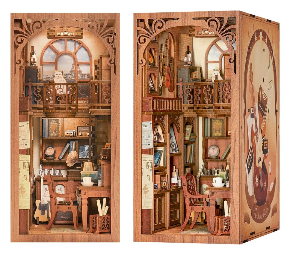 Maqueta Book Nook The Secret Rhythm 23 x 11 cm Frikytopia